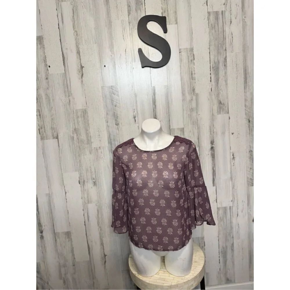 Purple blouse 